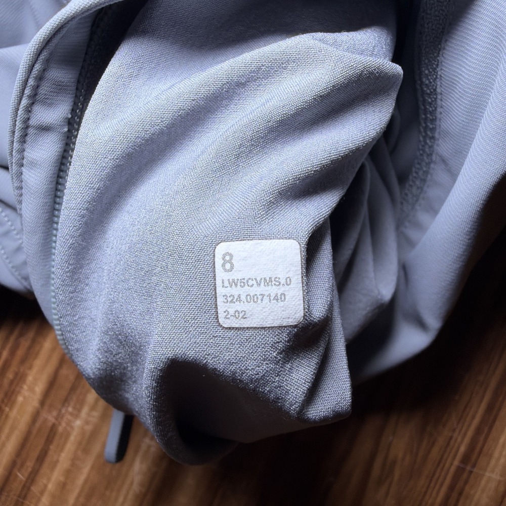 Lululemon Adapted State High-Rise Jogger 28" Size 8 Grey Sage LW5CVMS EUC - Picture 11 of 13